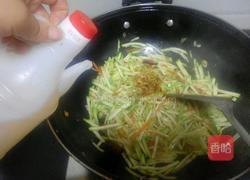 醋溜西葫芦丝的做法图解4