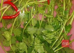 凉拌香菜的做法图解1