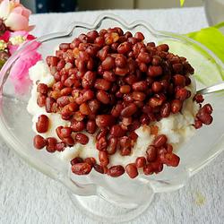 红豆牛奶冰沙的做法[图]