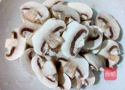 蚝汁口蘑荷兰豆的做法图解3