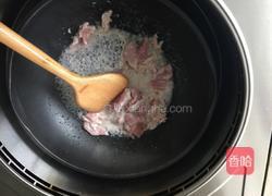 土豆青豆海鲜菇炒里脊肉的做法图解3