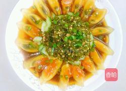 青椒黄瓜拌皮蛋的做法图解4