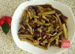肉丝茄子的做法图解5