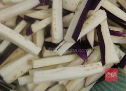 肉丝茄子的做法图解1