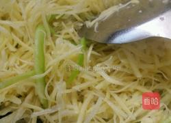 蒜蓉尖椒土豆丝的做法图解3