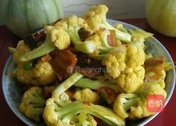 干煸腊味菜花的做法图解12