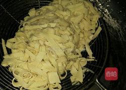 葱油豆腐皮的做法图解5