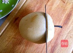 雪梨川贝炖冰糖的做法图解2