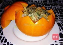 南瓜蒸饭的做法图解12