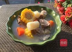 Corn, Carrot, Yam and Spare Ribs Soup Illustration 9