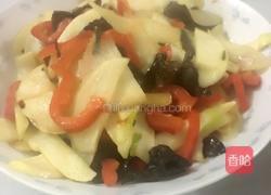 清炒茭白的做法图解4