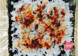 辣味火腿肉松寿司的做法图解6