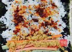 辣味火腿肉松寿司的做法图解7