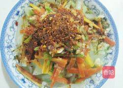 炝拌水煮白菜的做法图解7