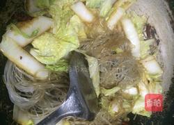 白菜炒粉丝的做法图解4