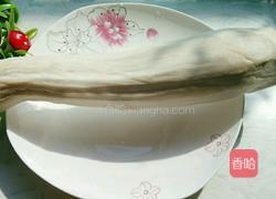 小白菜炒杏鲍菇的做法图解1