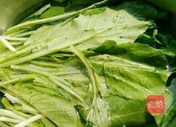 小白菜炒杏鲍菇的做法图解2