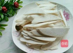 小白菜炒杏鲍菇的做法图解3