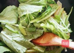 小白菜炒杏鲍菇的做法图解11