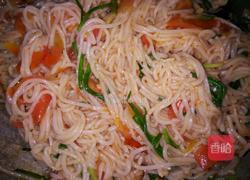 炒米线的做法图解10