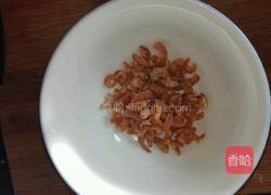 虾米青菜粥的做法图解2