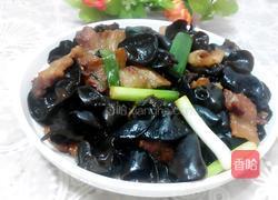 葱烧木耳的做法图解10