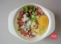 青椒焗饭（简易版）的做法图解4