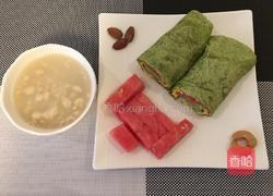 火腿鸡蛋卷的做法图解3