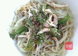 葱油鸡丝拌面的做法图解11