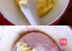 双色黄油面包的做法图解3