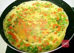 苦瓜胡萝卜煎蛋的做法图解7