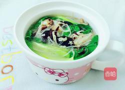虾米菌菇汤的做法图解11