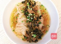 雪菜肉丝面的做法图解14