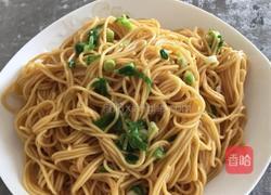 葱油拌面的做法图解6