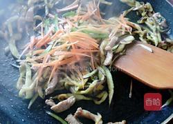 茄子炒肉丝的做法图解10