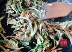 茄子炒肉丝的做法图解11