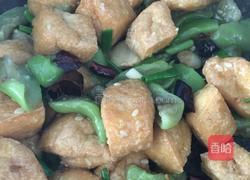 丝瓜烧豆腐泡的做法图解5