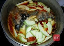 韩式辣酱铁锅炖鱼的做法图解7