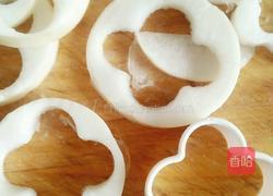 白萝卜酿虾球的做法图解2