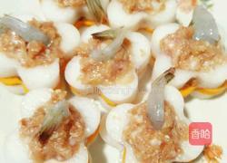 白萝卜酿虾球的做法图解9