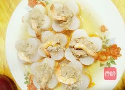 白萝卜酿虾球的做法图解11