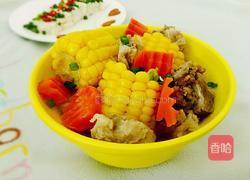 玉米红萝卜排骨汤的做法图解8