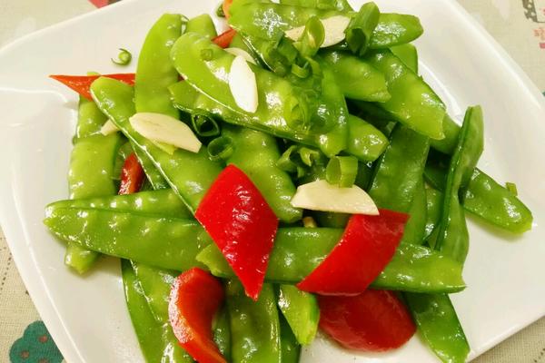 荷兰豆的花样做法