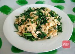 千张丝炒韭菜的做法图解7