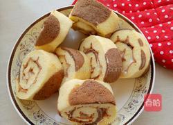 豹纹奶油蛋糕卷的做法图解25