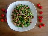 肉丝炒蒜苔的做法[图]
