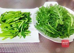 清炒茼蒿的做法图解2