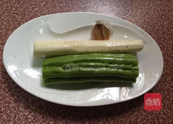 清炒苦瓜山药片的做法图解1