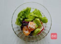虾仁黄瓜沙拉的做法图解4
