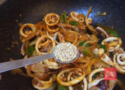 韩式辣酱炒鱿鱼的做法图解13